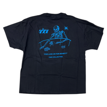 Load image into Gallery viewer, 1340 SKELETON POKER BLUE - TSHIRT (black friday 2022)
