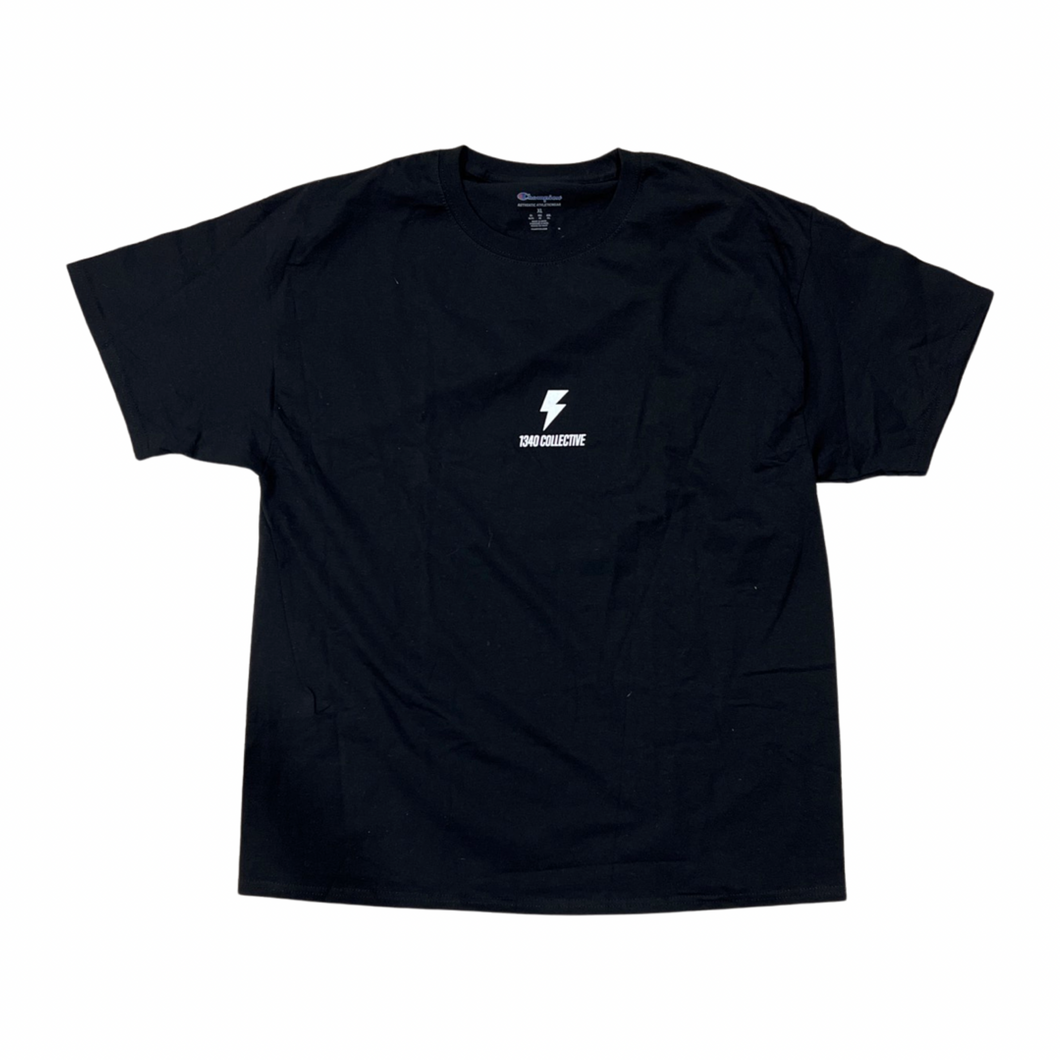 1340 LIGHTNING BOLT - CHAMPION TSHIRT (black friday 2022)