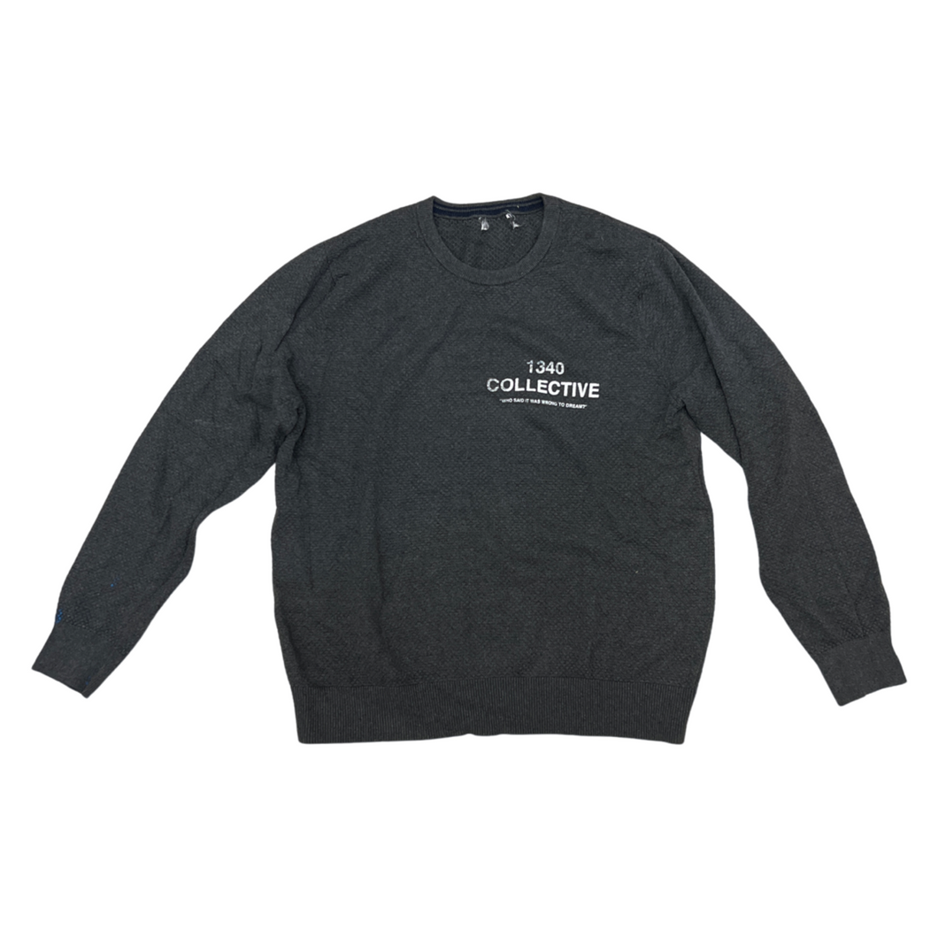 1340 KNIT SWEATER - 1/1 HAND PRINTED (black friday 2022)