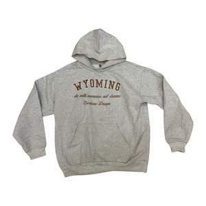 1340 WYOMING - UNRELEASED SAMPLE HEAVYWEIGHT HOODIE (black friday 2022)