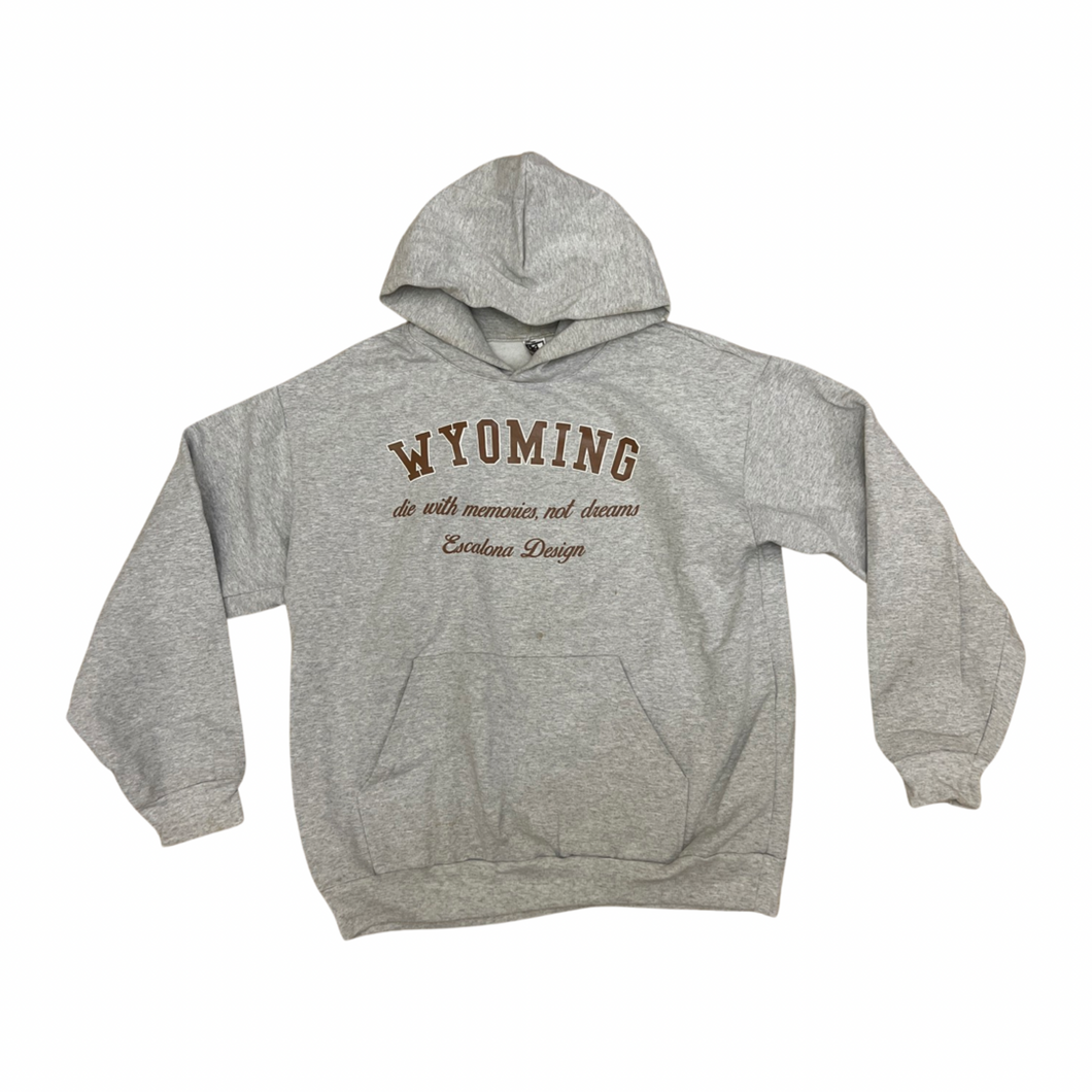 1340 WYOMING - UNRELEASED SAMPLE HEAVYWEIGHT HOODIE (black friday 2022)