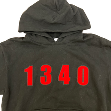Load image into Gallery viewer, 1340 EMBROIDERED PATCHES - SAMPLE HEAVYWEIGHT HOODIE (black friday 2022)

