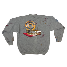 Load image into Gallery viewer, 1340 RANDYS DONUTS - 1/1 HAND PRINTED CREWNECK SWEATSHIRT (black friday 2022)
