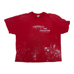 1340 CINCINNATI REDS - 1/1 HAND PRINTED TSHIRT (black friday 2022)