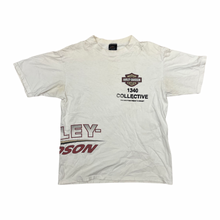 Load image into Gallery viewer, 1340 HARLEY DAVIDSON WHITE - 1/1 HAND PRINTED TSHIRT (black friday 2022)
