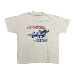 1340 AMERICAN AIRLINES - 1/1 HAND PRINTED TSHIRT (black friday 2022)