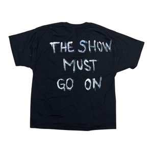 1340 SHOW MUST GO ON - 1/1 HAND PAINTED TSHIRT (black friday 2022)