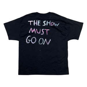 1340 SHOW MUST GO ON - 1/1 HAND PAINTED TSHIRT (black friday 2022)