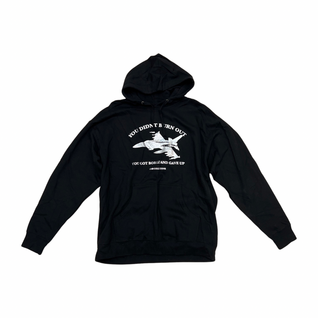 1340 BURN OUT - 1/1 UNRELEASED SAMPLE HOODIE (black friday 2022)
