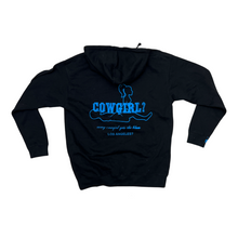 Load image into Gallery viewer, 1340 COWGIRL - UNRELEASED HOODIE (black friday 2022)
