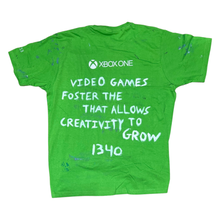 Load image into Gallery viewer, 1340 XBOX - 1/1 HAND PAINTED TSHIRT

