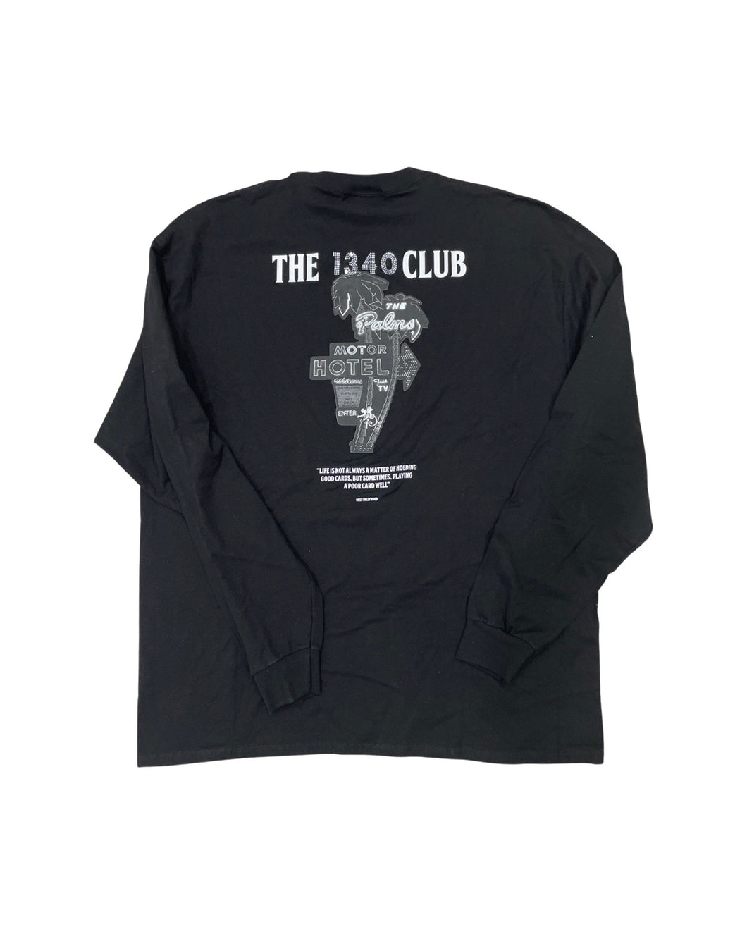1340 ALL IN - LONG SLEEVE RHINESTONE (black friday 2022)