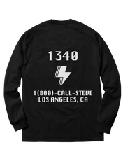 Load image into Gallery viewer, 1-800-CALL-STEVE LONG LONG SLEEVE
