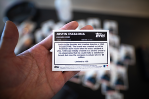 1340 Topps Bowman - Justin Escalona x/100
