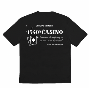 1340 CASINO - TSHIRT (screen-printed) (Black Friday 2022)