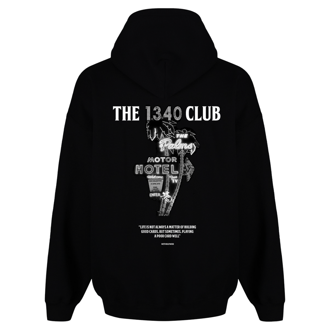 1340 CLUB HOODIE No Rhinstones (Black Friday 2022)