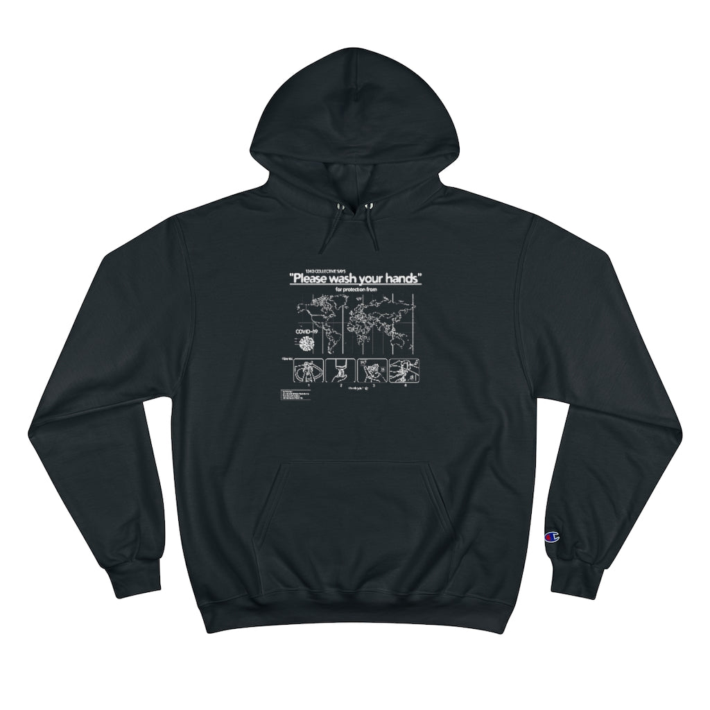 1340 Virus Hoodie on Champion