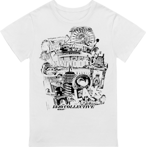 1340 LA COLLAGE T-SHIRT