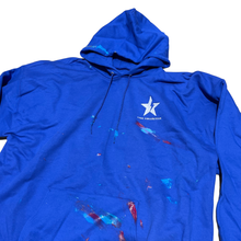 Load image into Gallery viewer, 1340 BLUE - HAND PAINTED HOODIE
