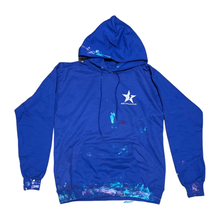 Load image into Gallery viewer, 1340 BLUE - 1/1 HANDPAINTED HOODIE
