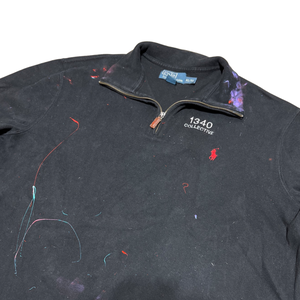 1340 RALPH LAUREN - 1/1 HAND PAINTED QUARTER ZIP - XL