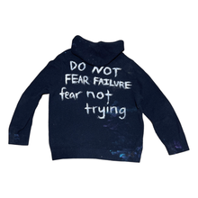 Load image into Gallery viewer, 1340 BANANA REPUBLIC WAFFLE HOODIE - 1/1 HAND PAINTED - XL
