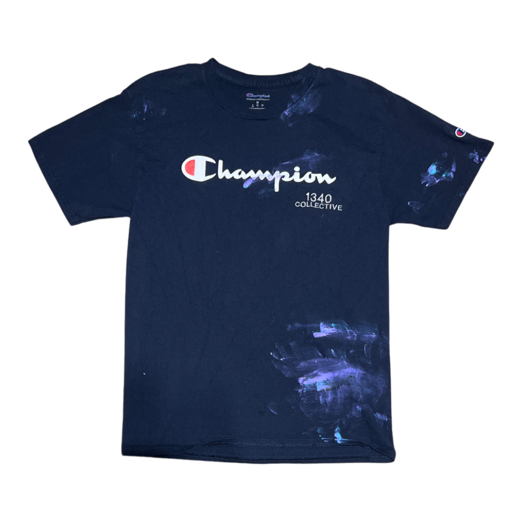 1340 CHAMPION - 1/1 HAND PAINTED TSHIRT - MEDIUM