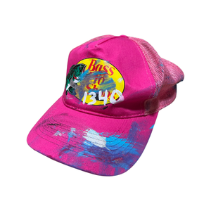 1340 BASS PRO - 1/1 HAND PAINTED HAT