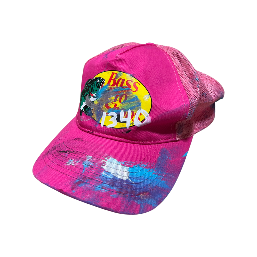 1340 BASS PRO - 1/1 HAND PAINTED HAT