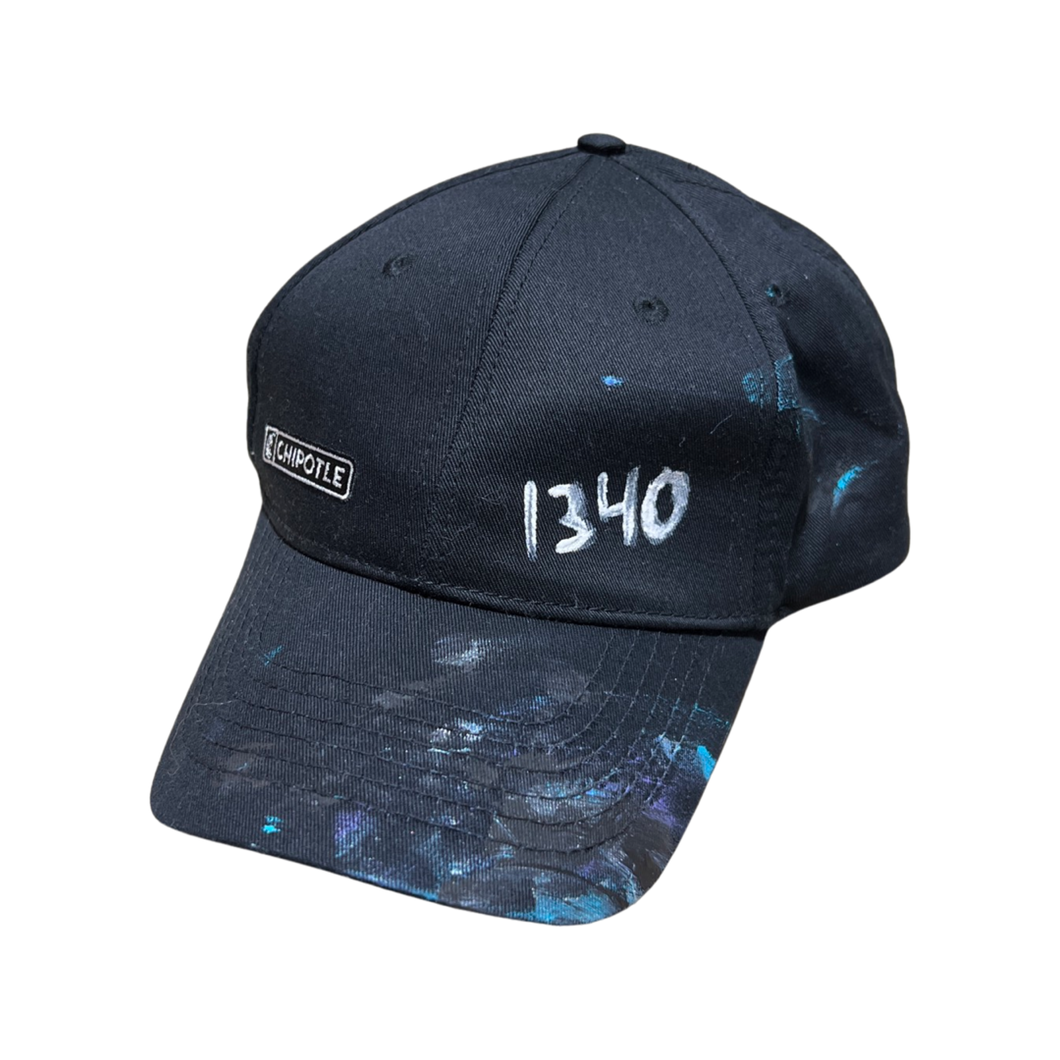 1340 CHIPOTLE - 1/1 HAND PAINTED HAT