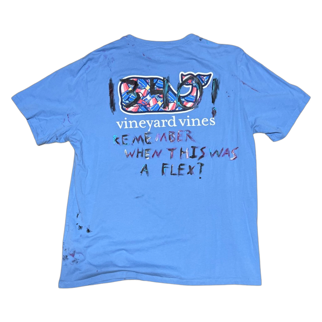 1340 VINEYARD VINES - 1/1 HAND PAINTED TSHIRT