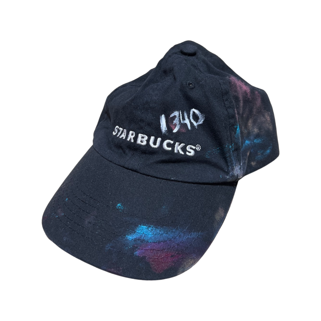 1340 STARBUCKS - 1/1 HAND PAINTED HAT