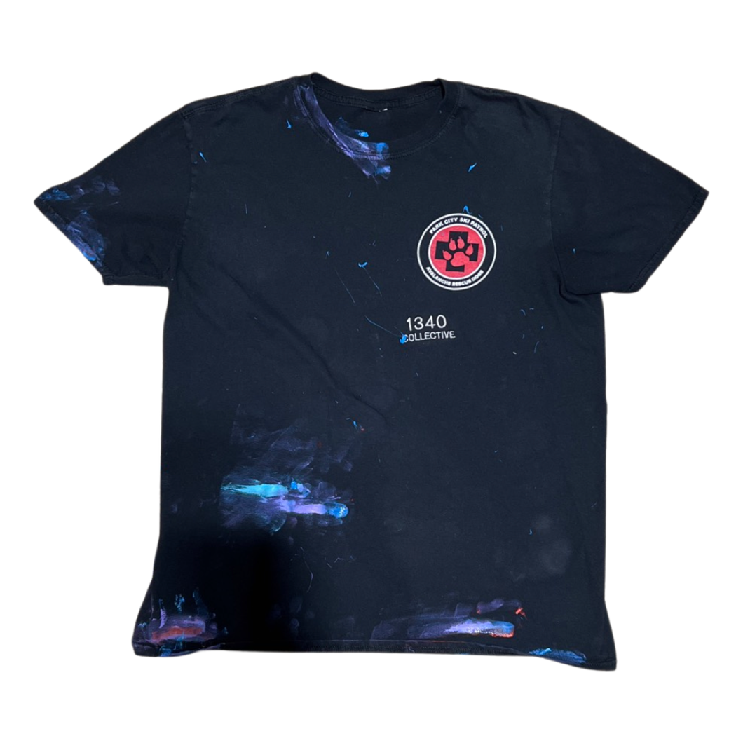1340 PARK CITY - 1/1 HAND PAINTED TSHIRT